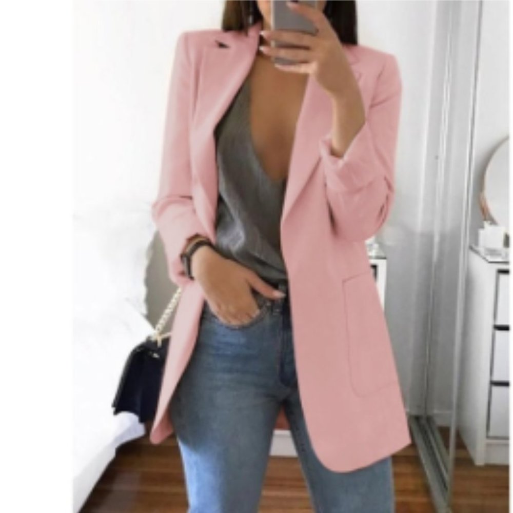 Light Pink Essential Blazer